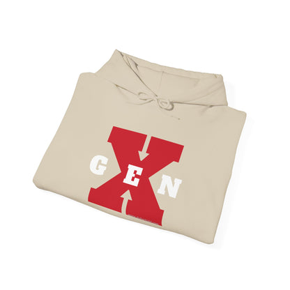 Gen X - 01 Big Red Unisex Heavy Blend™ Hooded Sweatshirt