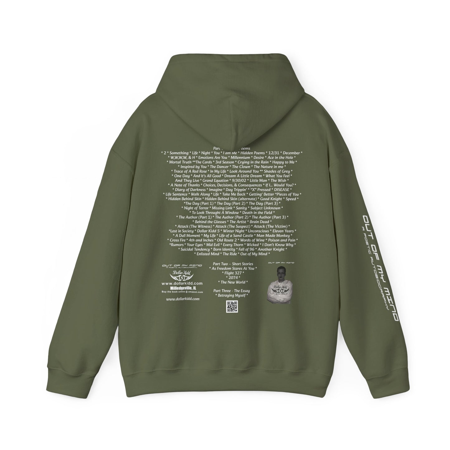 Dollar Kidd - Out Of My Mind - All Titles Wh Unisex Heavy Blend™ Hooded Sweatshirt