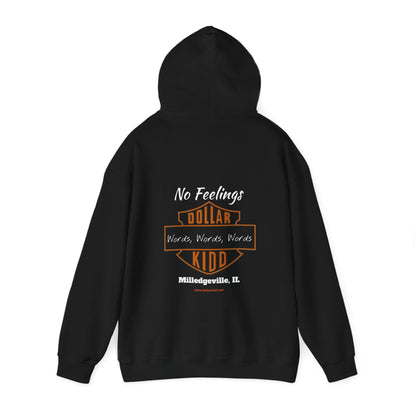 DK - SH - Words Words Words Front and Back Unisex Heavy Blend™ Hooded Sweatshirt