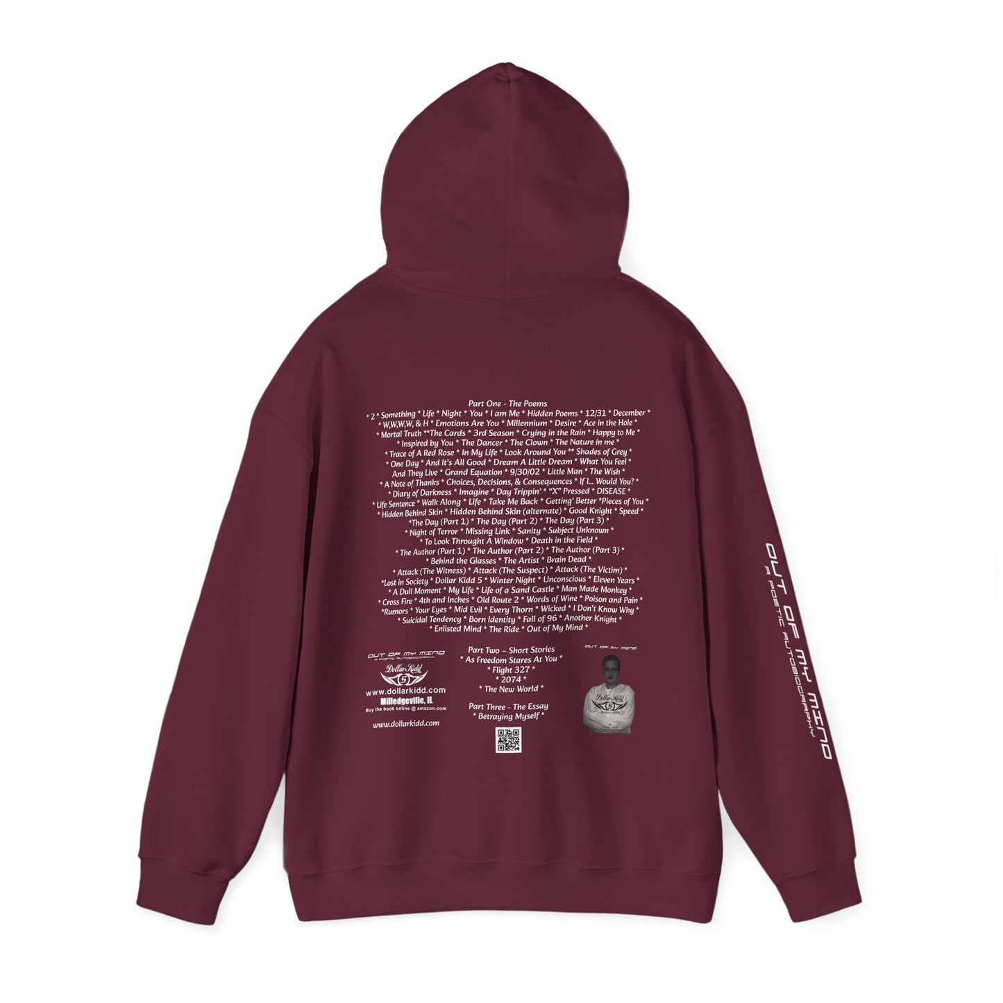 Dollar Kidd - Out Of My Mind - All Titles Wh Unisex Heavy Blend™ Hooded Sweatshirt