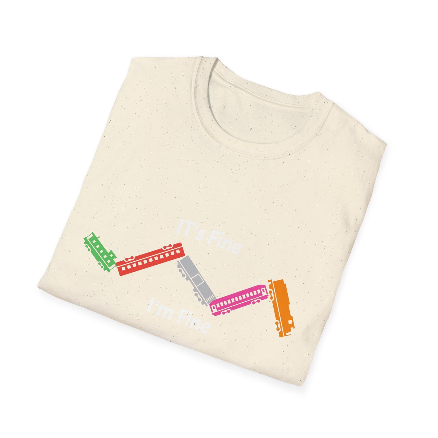 KO - It's Fine I'm Fine - Unisex Softstyle T-Shirt