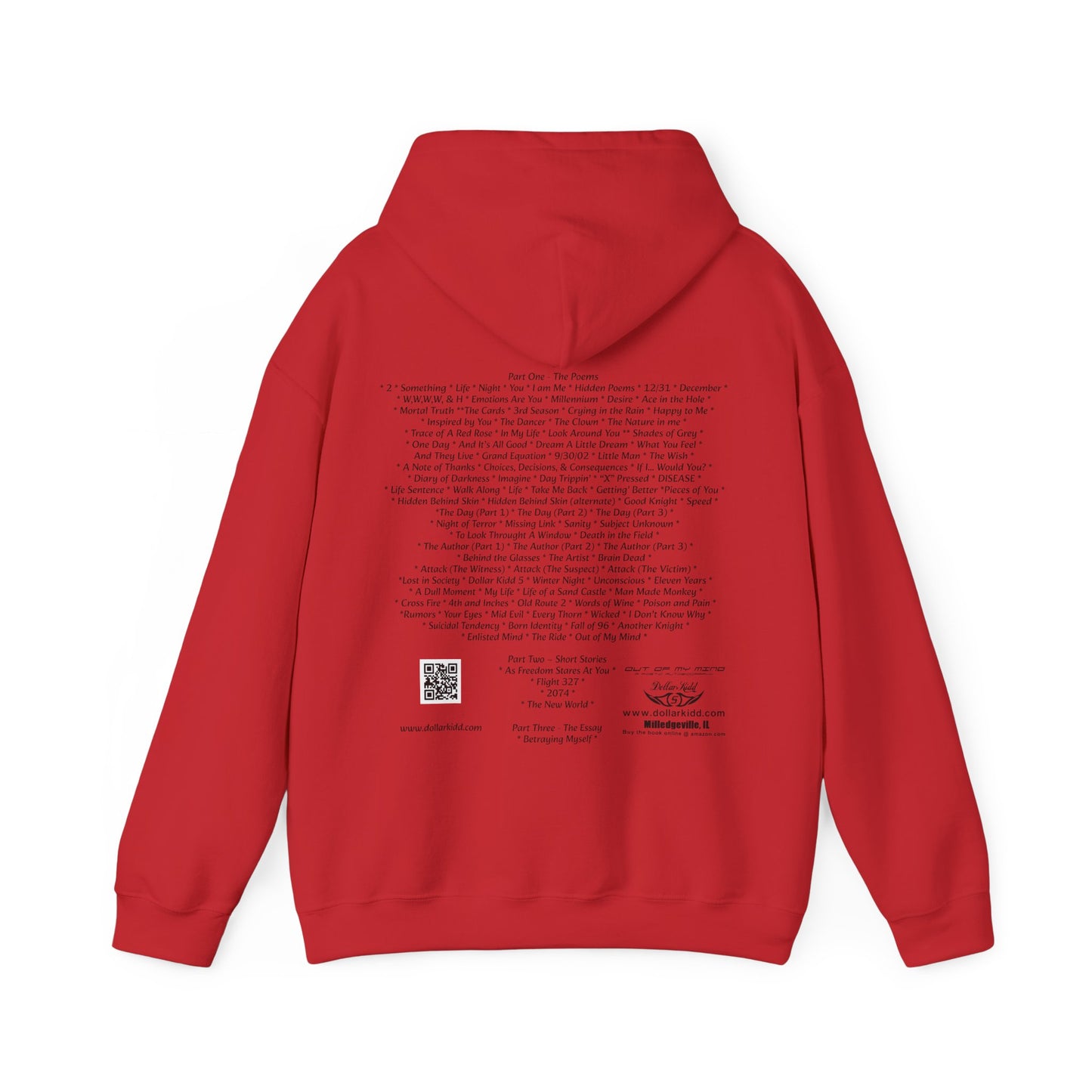 Dollar Kidd - Out Of My Mind - All Titles BL Unisex Heavy Blend™ Hooded Sweatshirt