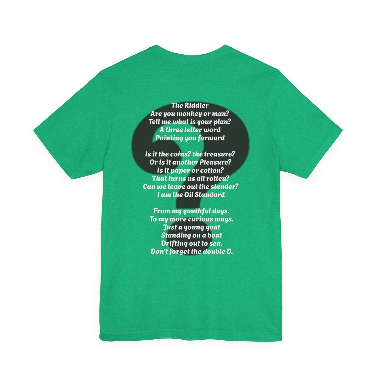 The Riddler Unisex Jersey Short Sleeve Tee