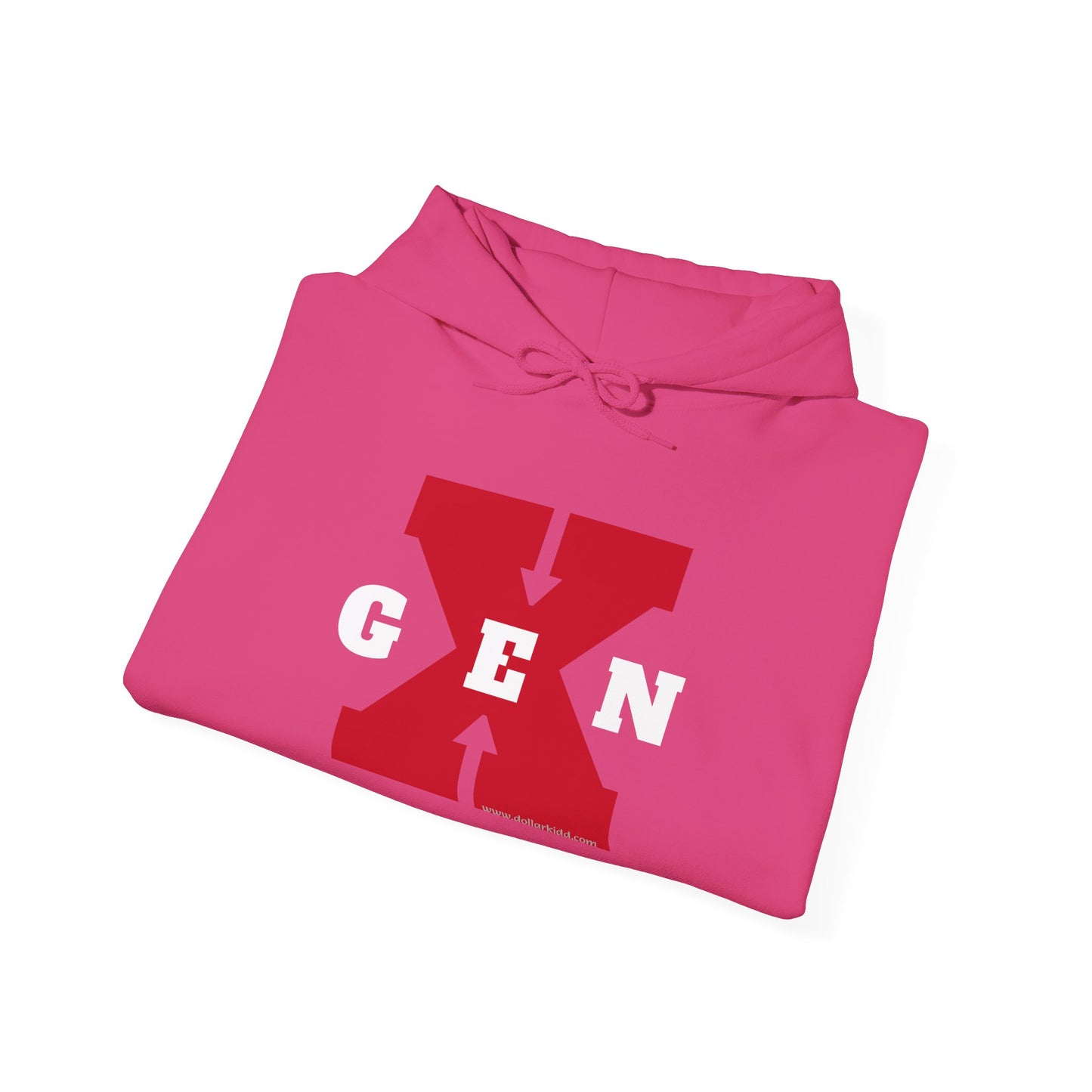 Gen X - 01 Big Red Unisex Heavy Blend™ Hooded Sweatshirt