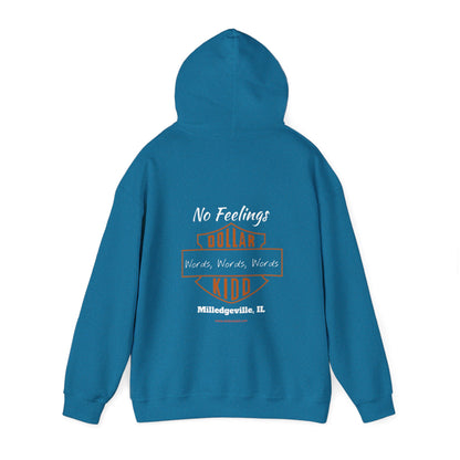DK - SH - Words Words Words Front and Back Unisex Heavy Blend™ Hooded Sweatshirt