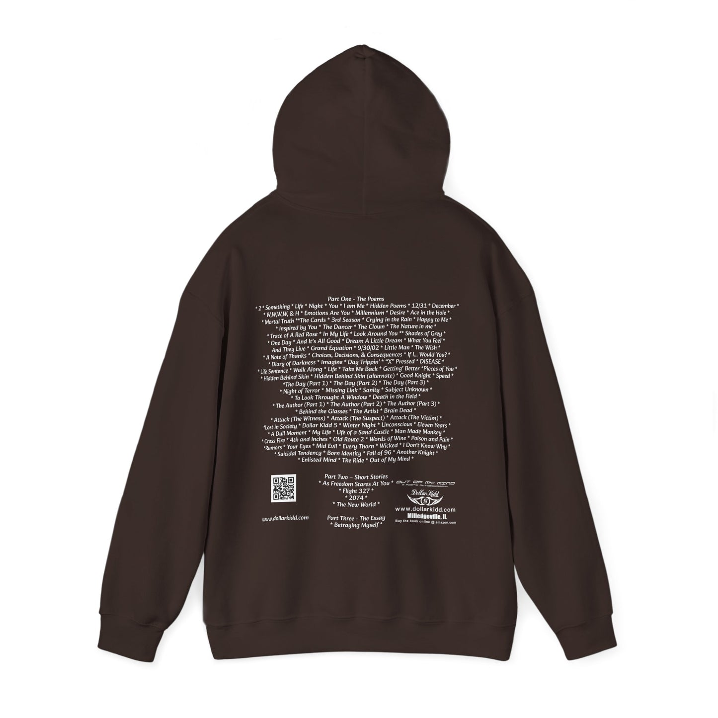 Dollar Kidd - Out Of My Mind - All Titles Wh Unisex Heavy Blend™ Hooded Sweatshirt