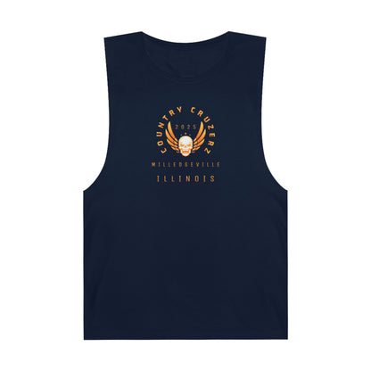 Country Cruzerz - Milledgeville Winged Skull Unisex Barnard Tank