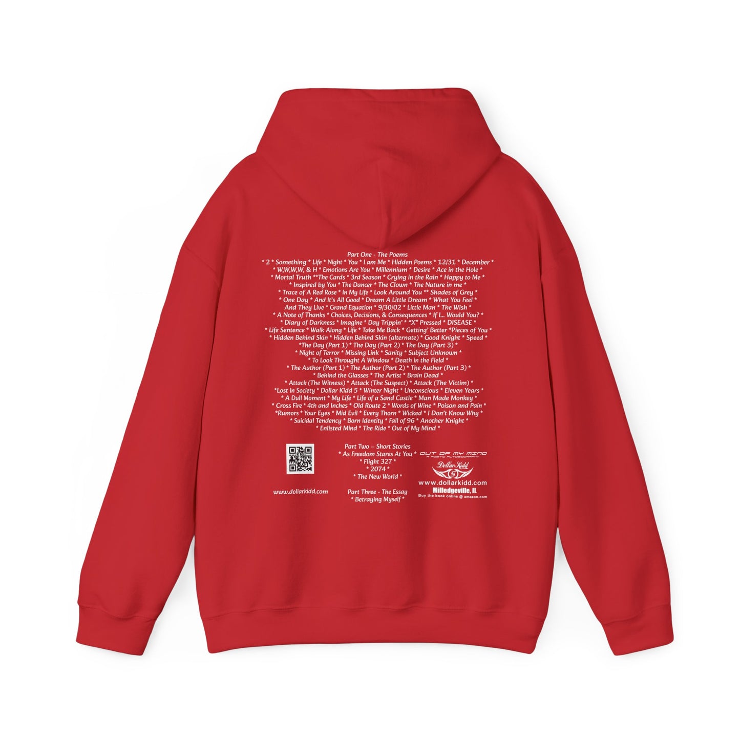 Dollar Kidd - Out Of My Mind - All Titles Wh Unisex Heavy Blend™ Hooded Sweatshirt