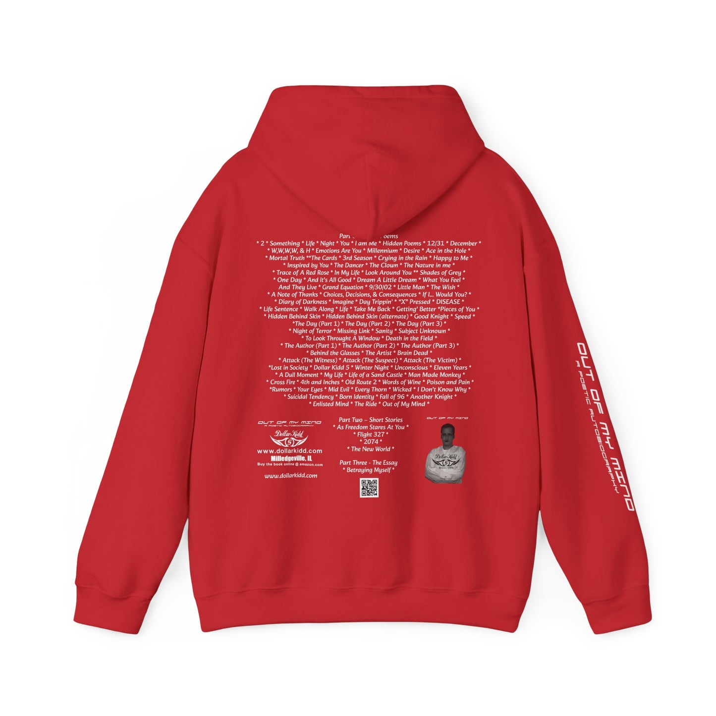 Dollar Kidd - Out Of My Mind - All Titles Wh Unisex Heavy Blend™ Hooded Sweatshirt