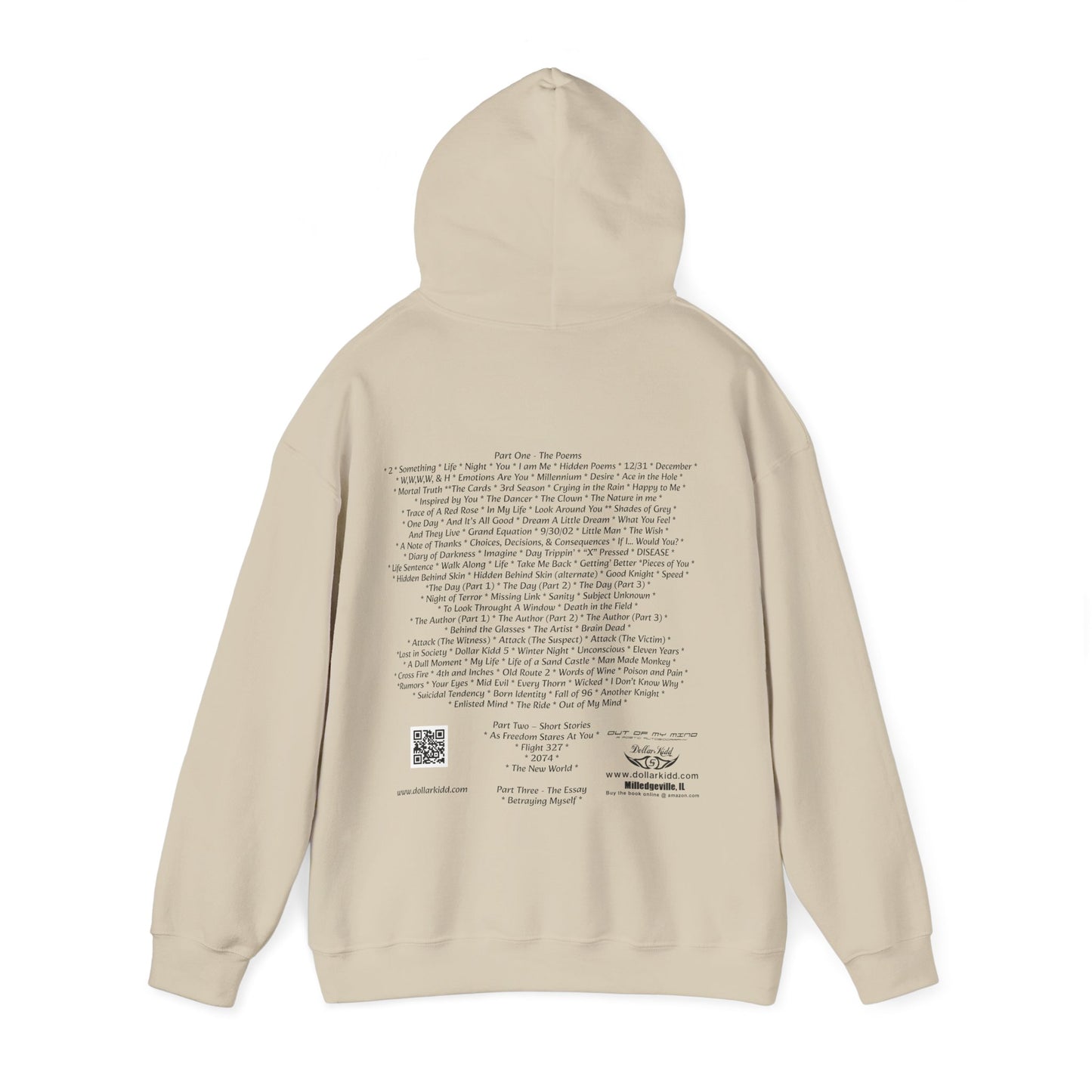 Dollar Kidd - Out Of My Mind - All Titles BL Unisex Heavy Blend™ Hooded Sweatshirt