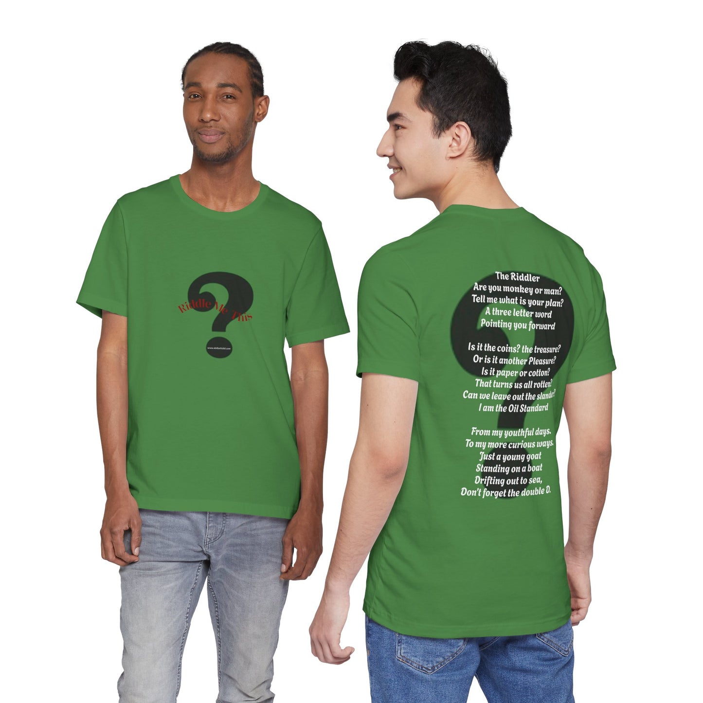 The Riddler Unisex Jersey Short Sleeve Tee