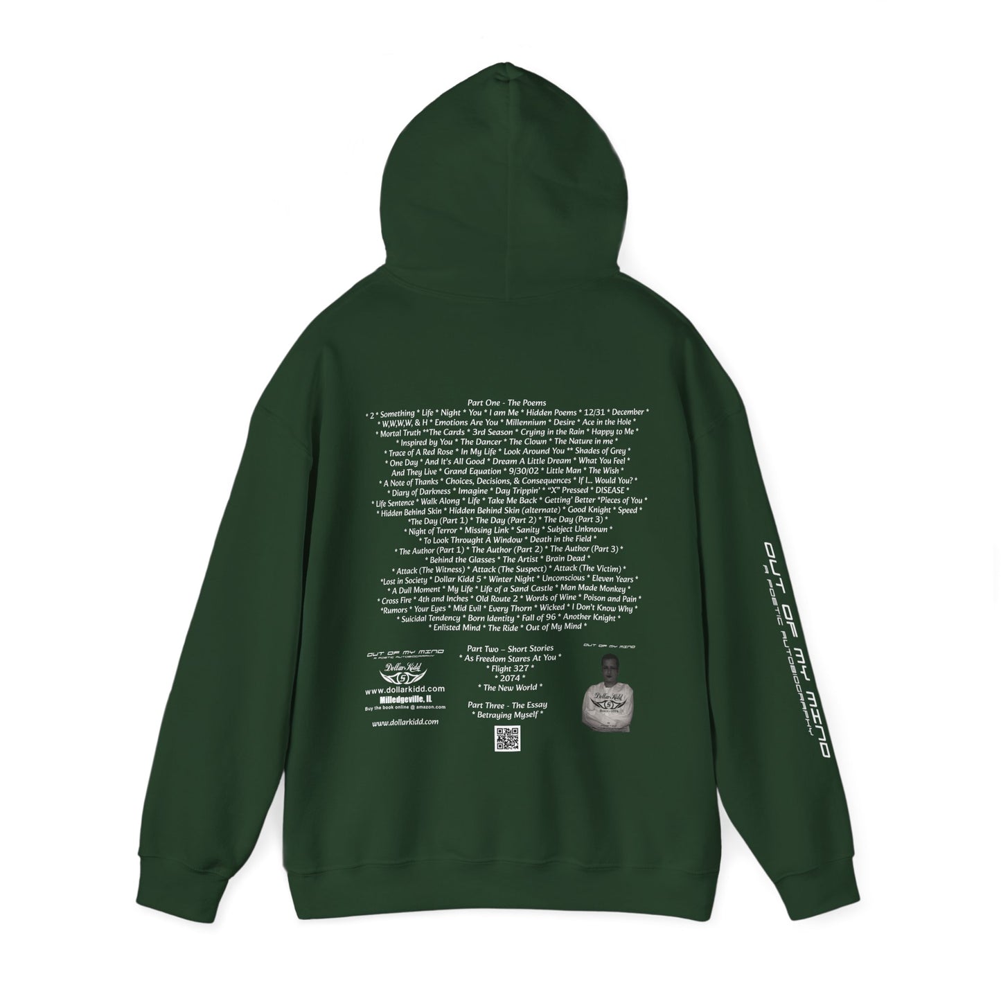 Dollar Kidd - Out Of My Mind - All Titles Wh Unisex Heavy Blend™ Hooded Sweatshirt