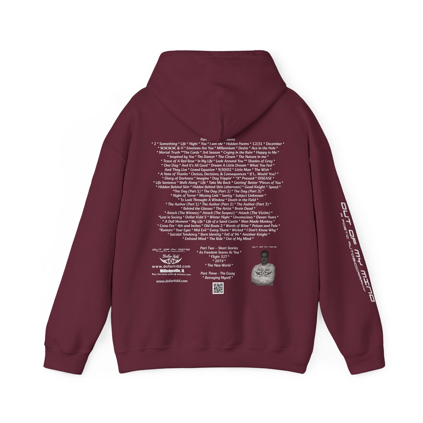 Dollar Kidd - Out Of My Mind - All Titles Wh Unisex Heavy Blend™ Hooded Sweatshirt