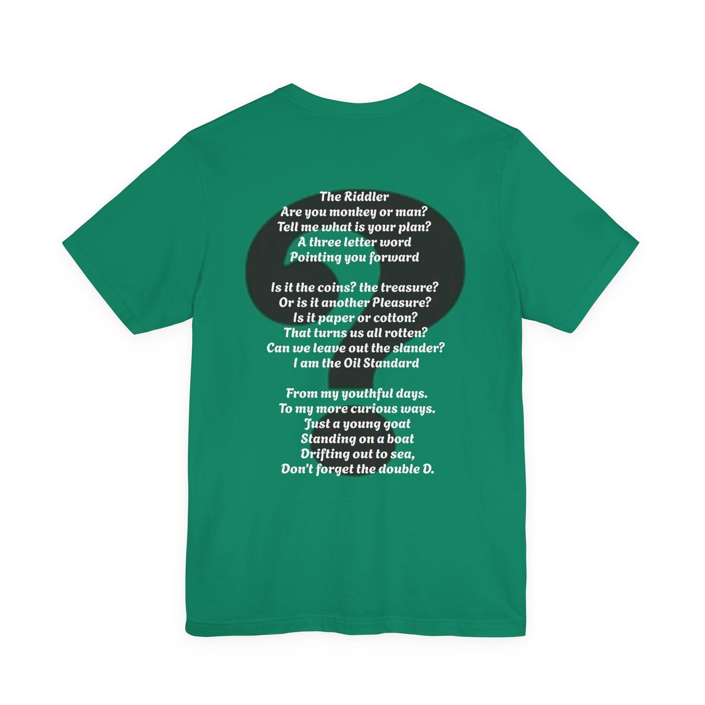 The Riddler Unisex Jersey Short Sleeve Tee