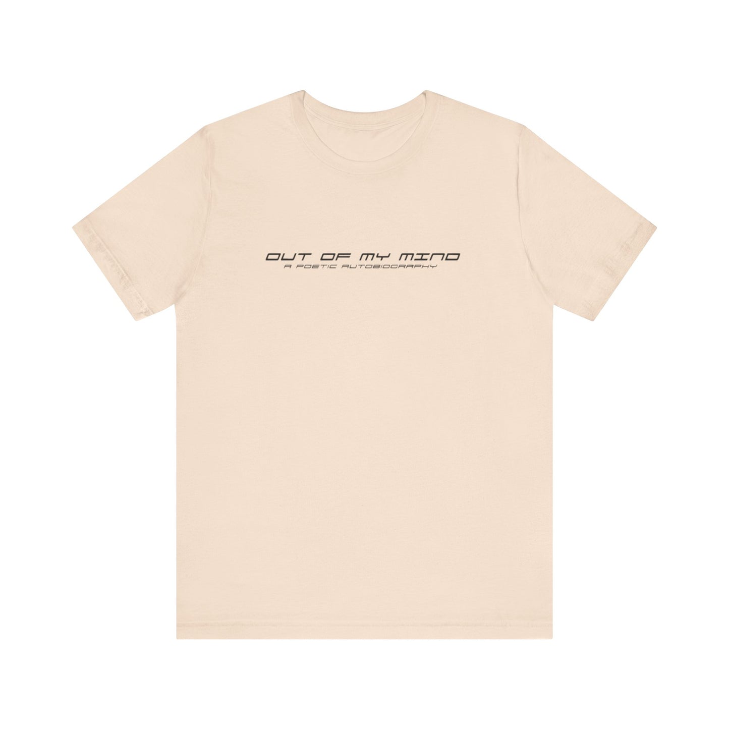 Dollar Kidd - Out Of My Mind - All Titles - Bk font Unisex Jersey Short Sleeve Tee
