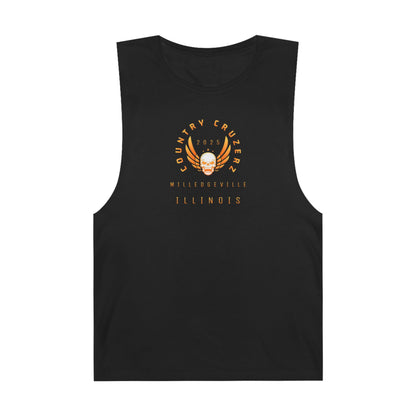 Country Cruzerz - Milledgeville Winged Skull Unisex Barnard Tank