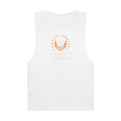 Country Cruzerz - Milledgeville Winged Skull Unisex Barnard Tank