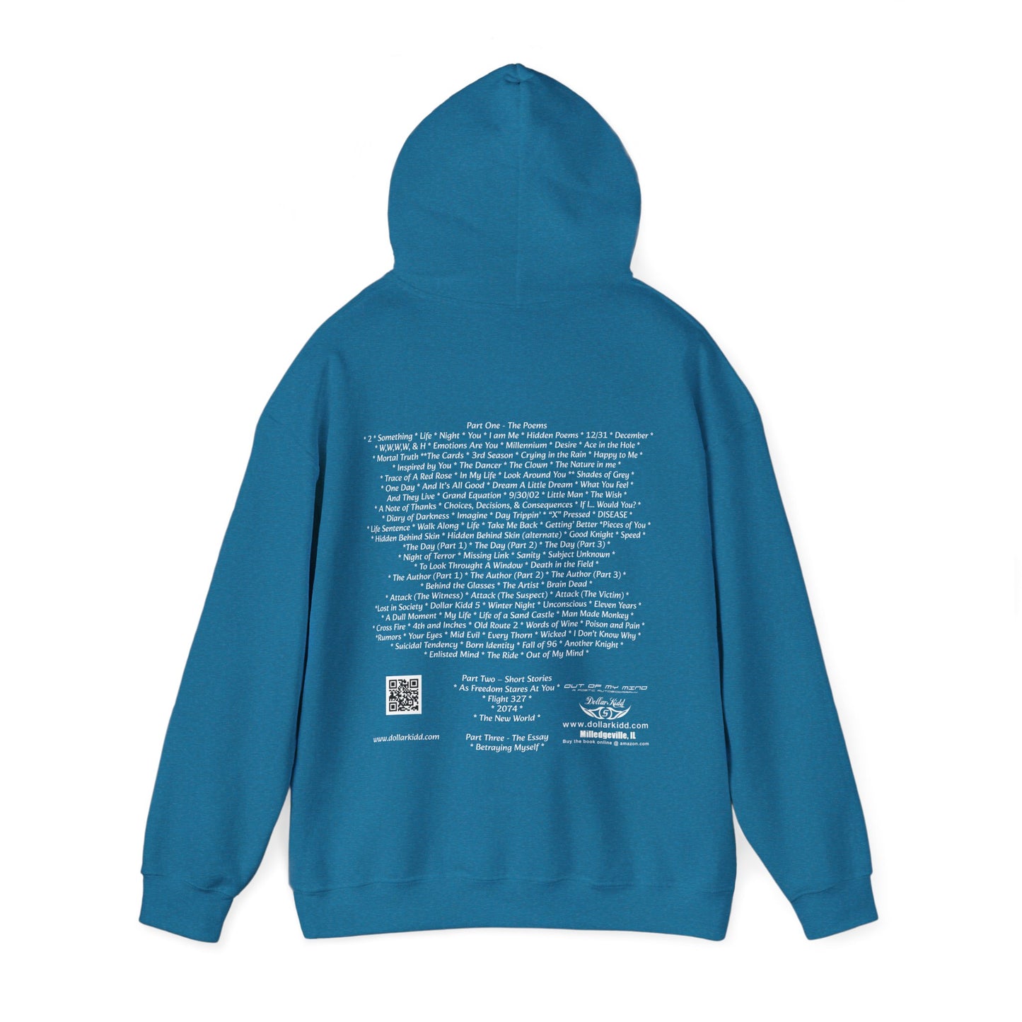 Dollar Kidd - Out Of My Mind - All Titles Wh Unisex Heavy Blend™ Hooded Sweatshirt