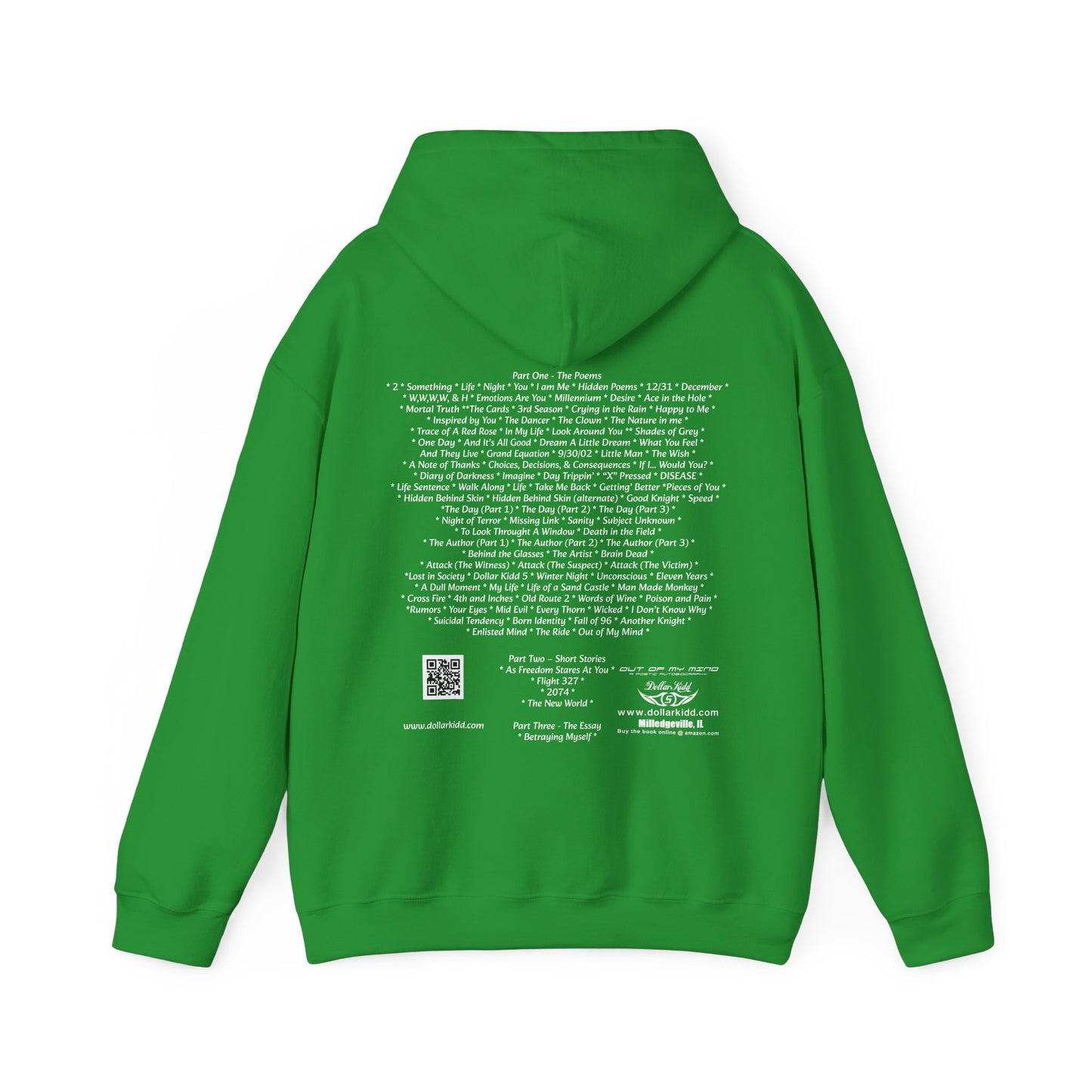 Dollar Kidd - Out Of My Mind - All Titles Wh Unisex Heavy Blend™ Hooded Sweatshirt
