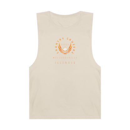 Country Cruzerz - Milledgeville Winged Skull Unisex Barnard Tank
