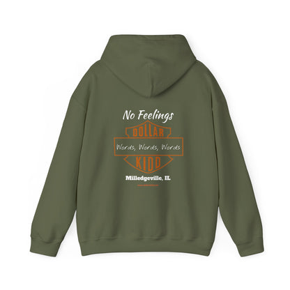 DK - SH - Words Words Words Front and Back Unisex Heavy Blend™ Hooded Sweatshirt
