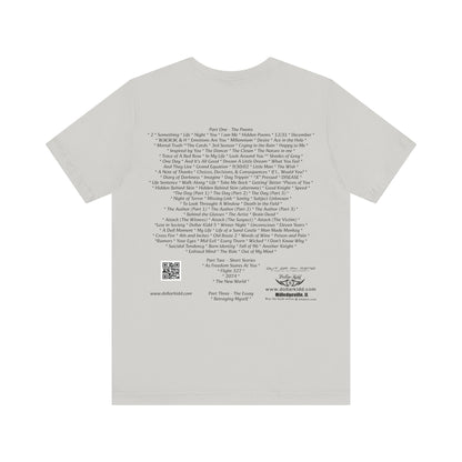 Dollar Kidd - Out Of My Mind - All Titles - Bk font Unisex Jersey Short Sleeve Tee
