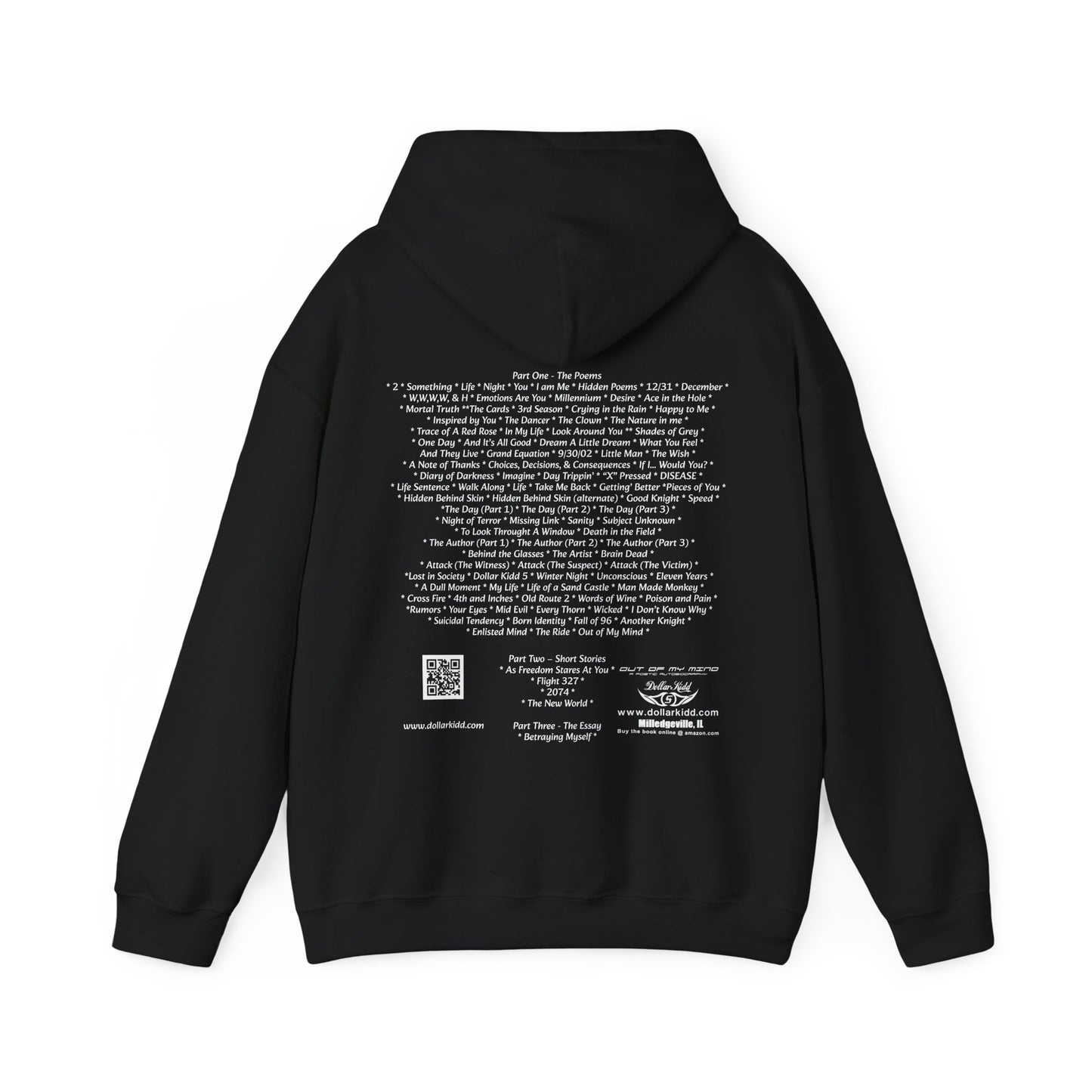 Dollar Kidd - Out Of My Mind - All Titles Wh Unisex Heavy Blend™ Hooded Sweatshirt