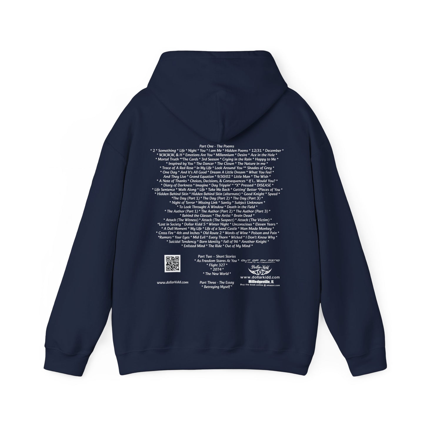 Dollar Kidd - Out Of My Mind - All Titles Wh Unisex Heavy Blend™ Hooded Sweatshirt