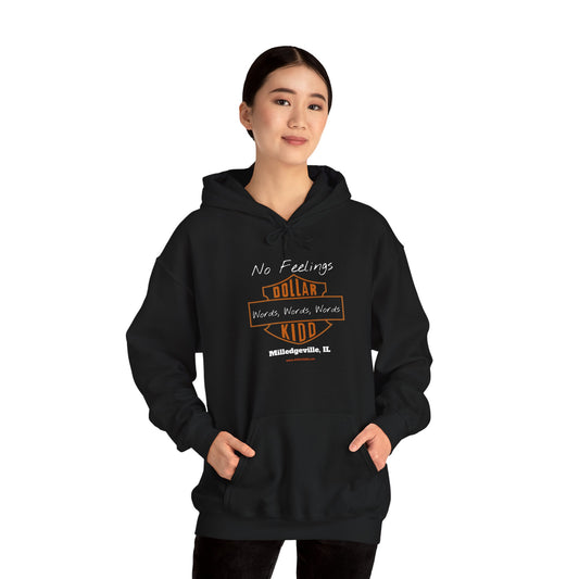 DK - SH - Words Words Words Front Only Unisex Heavy Blend™ Hooded Sweatshirt