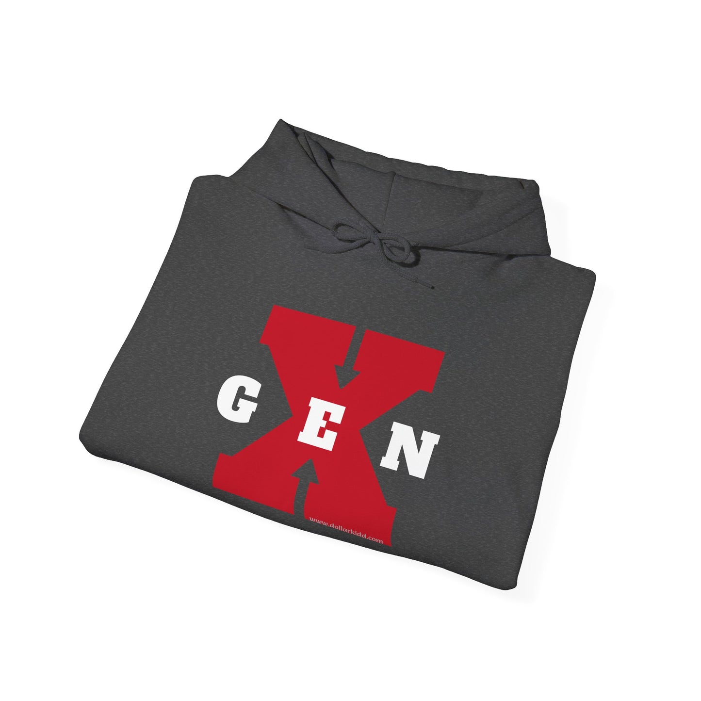 Gen X - 01 Big Red Unisex Heavy Blend™ Hooded Sweatshirt