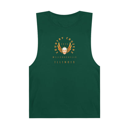 Country Cruzerz - Milledgeville Winged Skull Unisex Barnard Tank