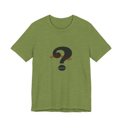The Riddler Unisex Jersey Short Sleeve Tee