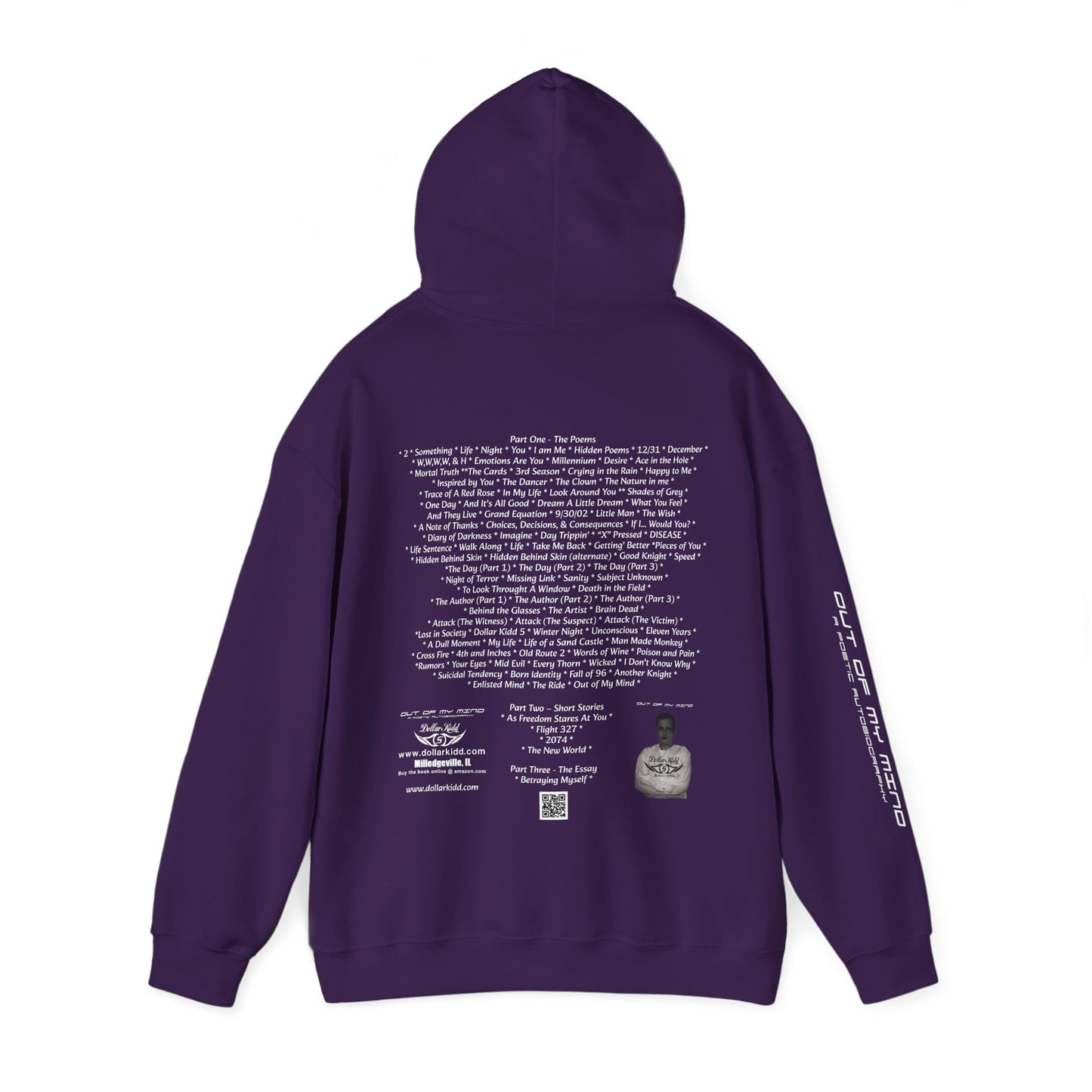 Dollar Kidd - Out Of My Mind - All Titles Wh Unisex Heavy Blend™ Hooded Sweatshirt