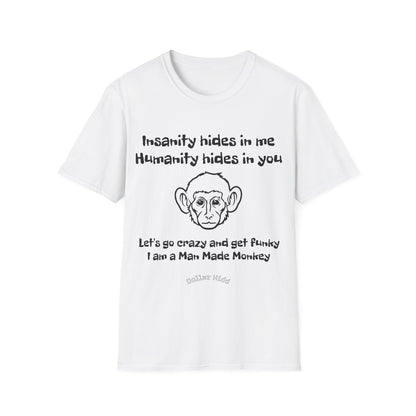 Dollar Kidd Man Made Monkey Unisex Softstyle T-Shirt