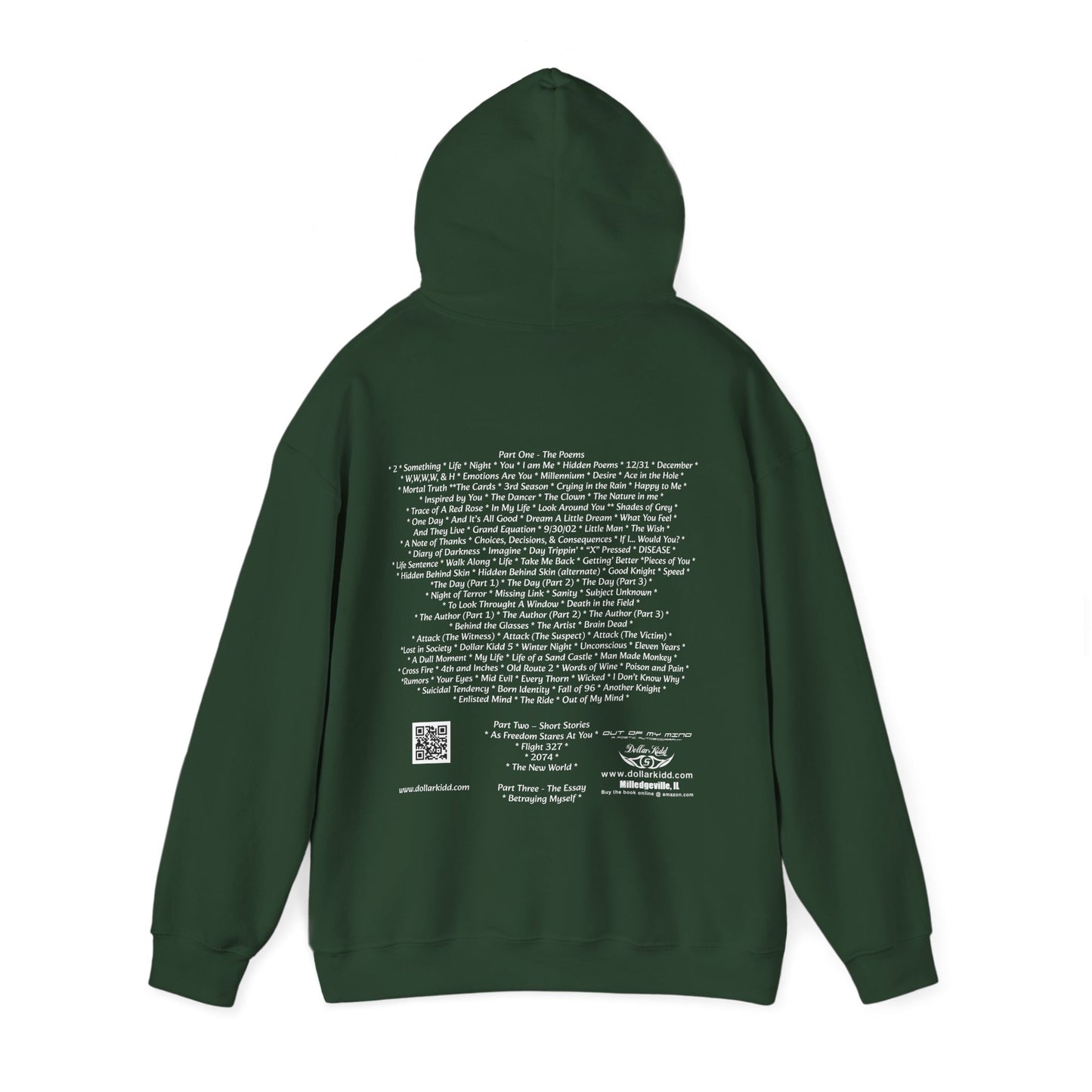 Dollar Kidd - Out Of My Mind - All Titles Wh Unisex Heavy Blend™ Hooded Sweatshirt