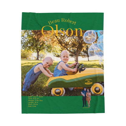 BRO - Velveteen Plush Blanket