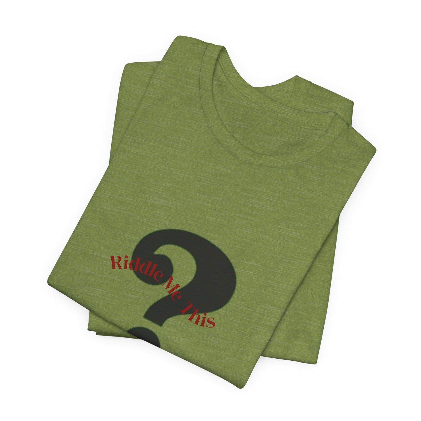 The Riddler Unisex Jersey Short Sleeve Tee