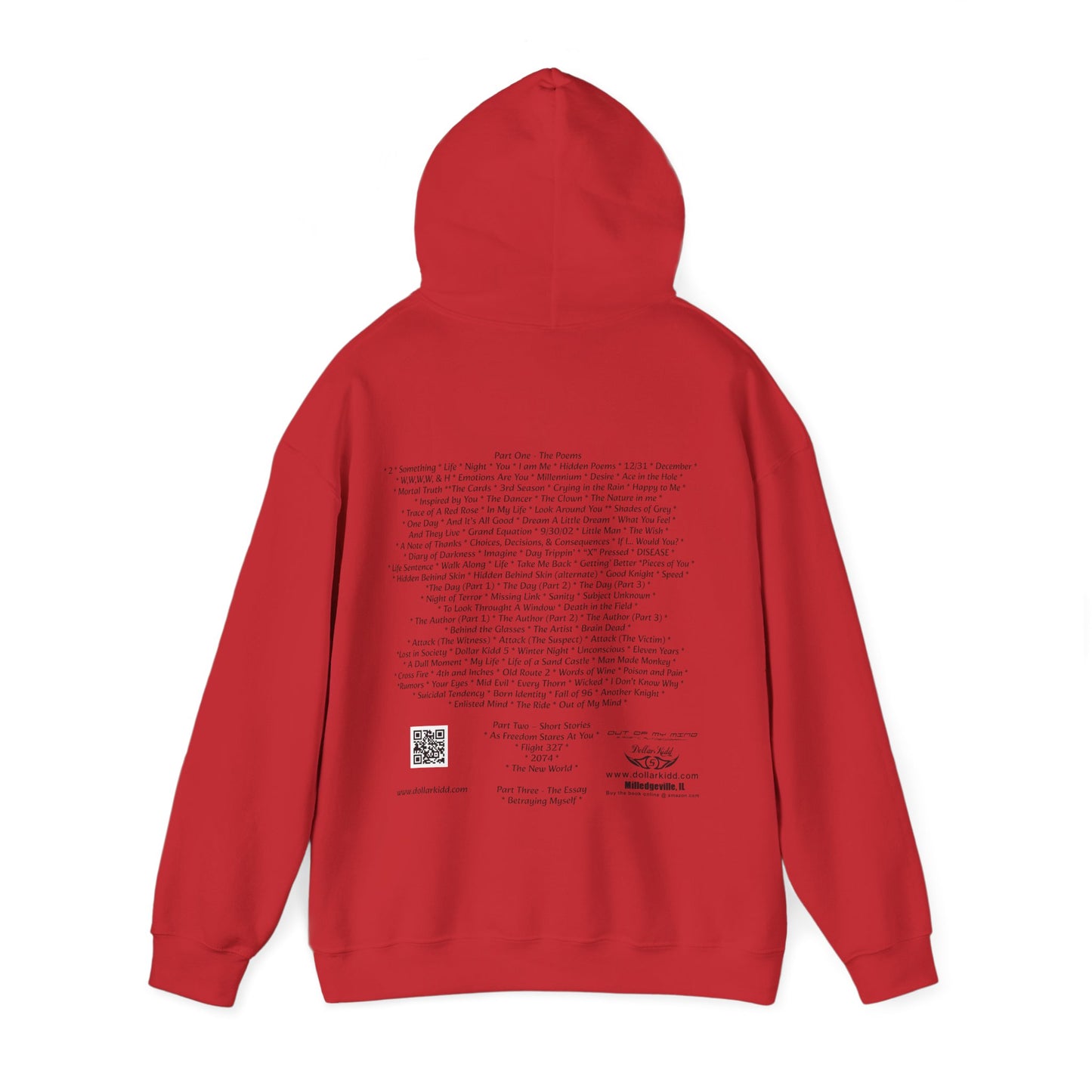 Dollar Kidd - Out Of My Mind - All Titles BL Unisex Heavy Blend™ Hooded Sweatshirt