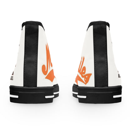 Missiles - Cheer 01 White Women's High Top Sneakers