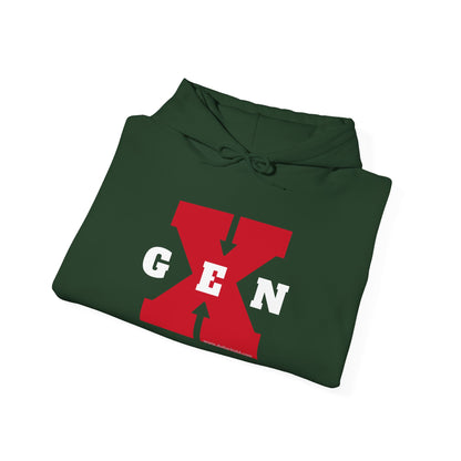 Gen X - 01 Big Red Unisex Heavy Blend™ Hooded Sweatshirt