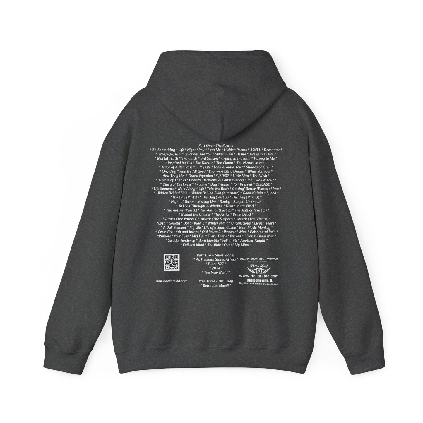 Dollar Kidd - Out Of My Mind - All Titles Wh Unisex Heavy Blend™ Hooded Sweatshirt