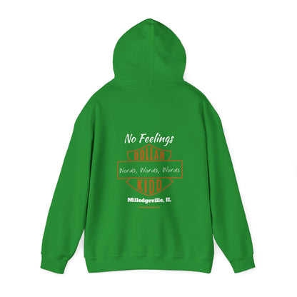 DK - SH - Words Words Words Front and Back Unisex Heavy Blend™ Hooded Sweatshirt