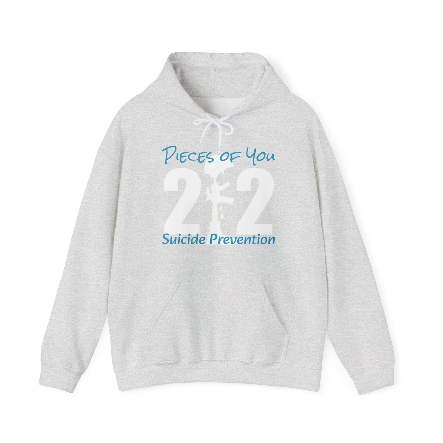 Awareness - Suicide Prevention - 22 Veteran's A Day Unisex Heavy Blend™ Hooded Sweatshirt