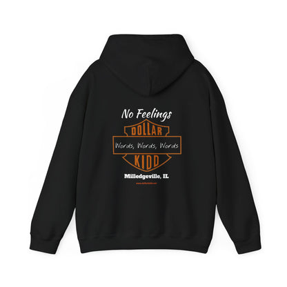 DK - SH - Words Words Words Front and Back Unisex Heavy Blend™ Hooded Sweatshirt