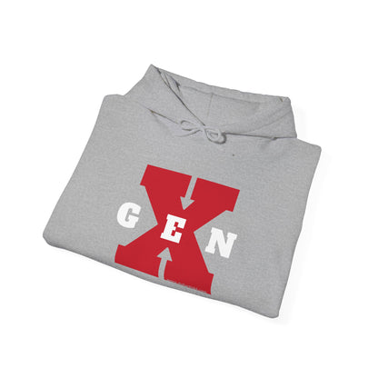 Gen X - 01 Big Red Unisex Heavy Blend™ Hooded Sweatshirt