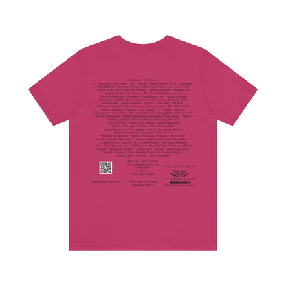 Dollar Kidd - Out Of My Mind - All Titles - Bk font Unisex Jersey Short Sleeve Tee