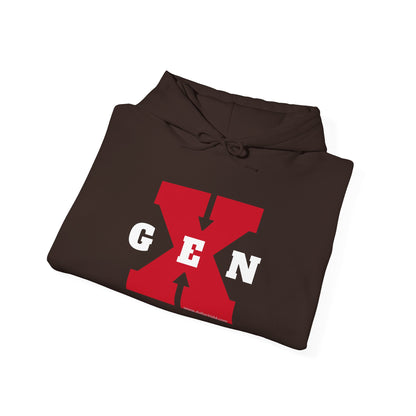 Gen X - 01 Big Red Unisex Heavy Blend™ Hooded Sweatshirt