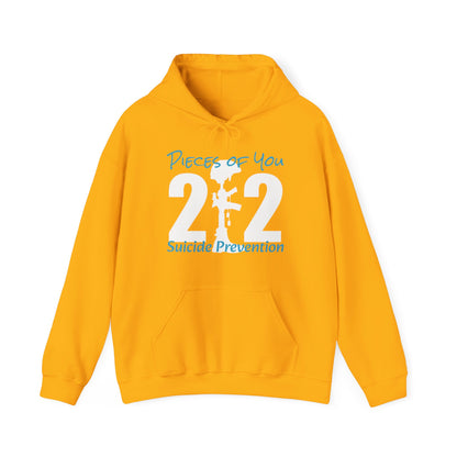 Awareness - Suicide Prevention - 22 Veteran's A Day Unisex Heavy Blend™ Hooded Sweatshirt