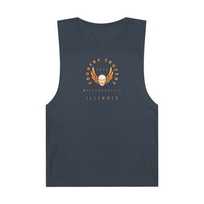 Country Cruzerz - Milledgeville Winged Skull Unisex Barnard Tank