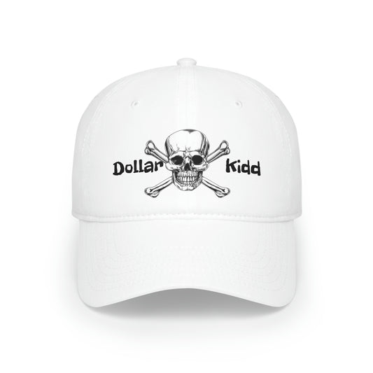 Dollar Kidd Skull & Bones Low Profile Baseball Cap